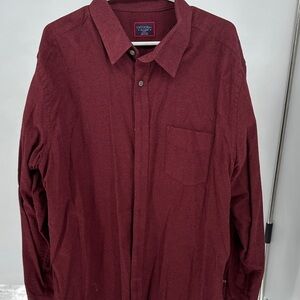 UNTUCKit Burgundy Slim Fit Shirt